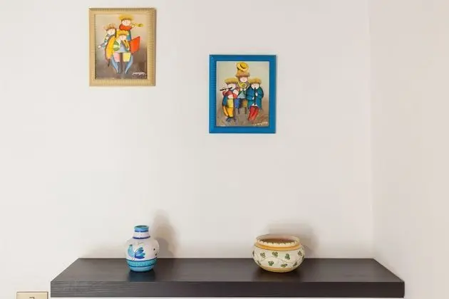 Apart Daire, 1 Yatak Odası (living area with 1 double sofa bed)