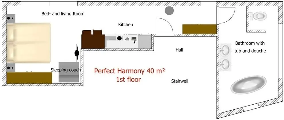 Deluxe Apart Daire (Perfect Harmony)