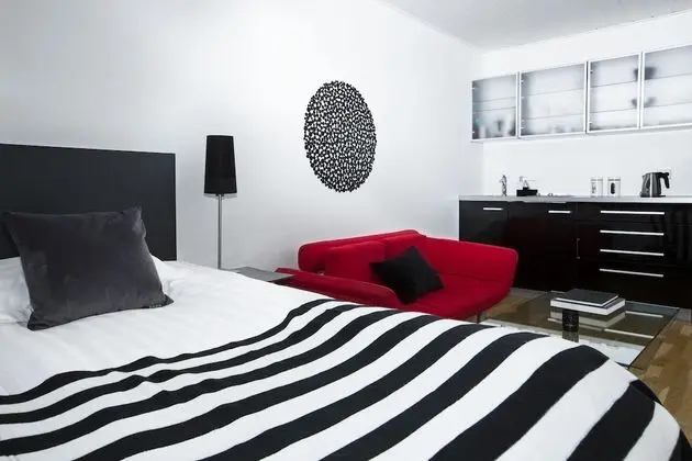 Studio with private external bathroom