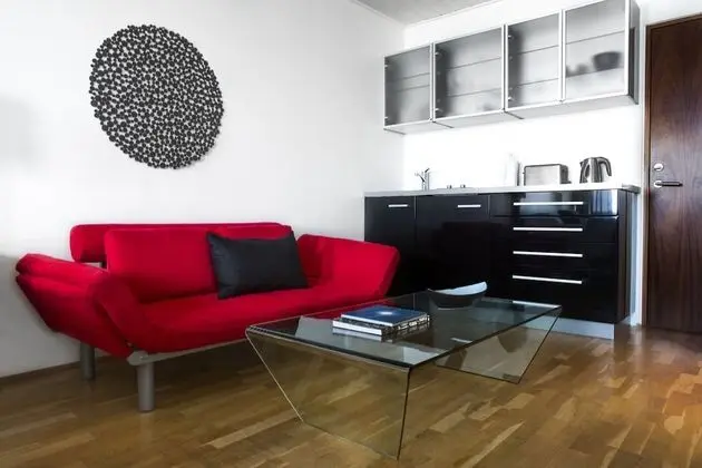 Studio with private external bathroom