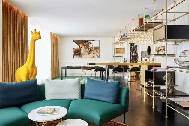 Süit, 1 Çift Kişilik Yatak, Balkon (Roomers Suite)