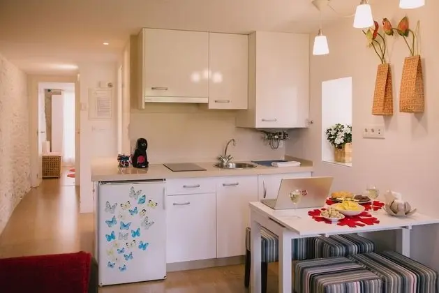 City Apart Daire, 1 Yatak Odası, Balkon, Bahçe Manzaralı