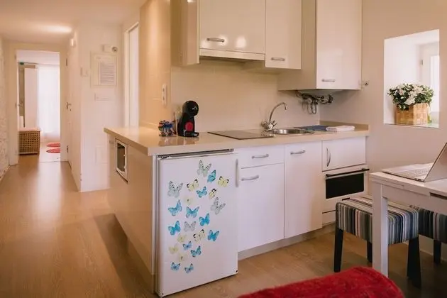City Apart Daire, 1 Yatak Odası, Balkon, Bahçe Manzaralı