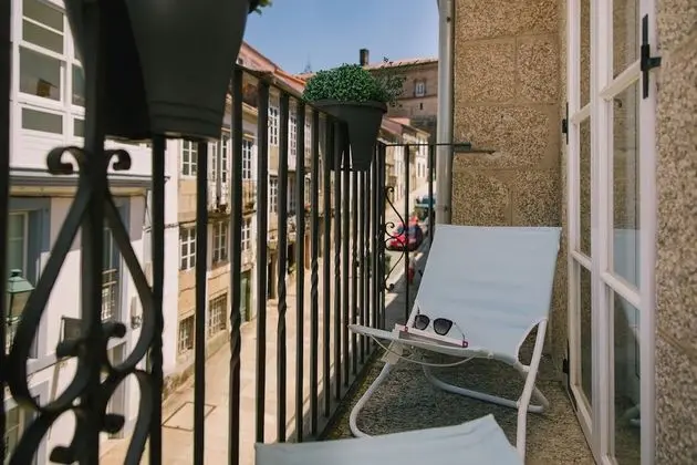 City Apart Daire, 1 Yatak Odası, Balkon, Bahçe Manzaralı