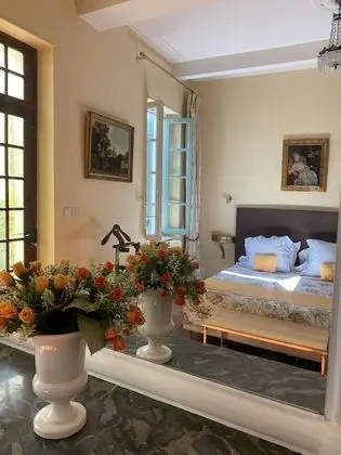 Comfort Çatı Katı (Loft), 1 Yatak Odası, Bağlantılı Odalar, Bahçe Manzaralı (Jaune)