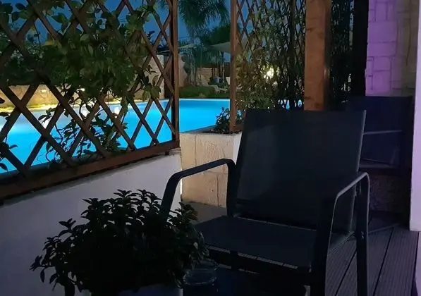 Standard Tek Büyük Yataklı Oda, Teras