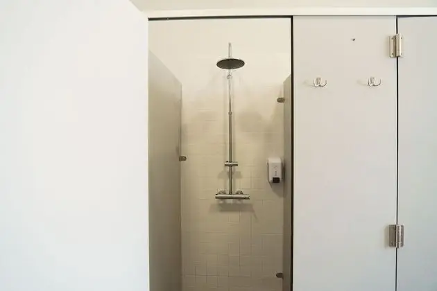 Bed in a 12-person mixed dormitory