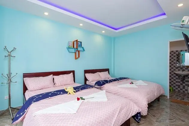 Economy Tek Büyük Yataklı Oda, 2 Büyük (Queen) Boy Yatak, Balkon, Bahçeli