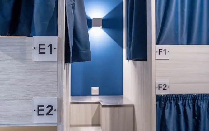 Basic Ortak Ranzalı Oda, 1 Tek Kişilik Yatak, Koy Manzaralı