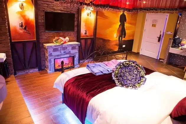 Romantic Tek Büyük Yataklı Oda, 1 Yatak Odası