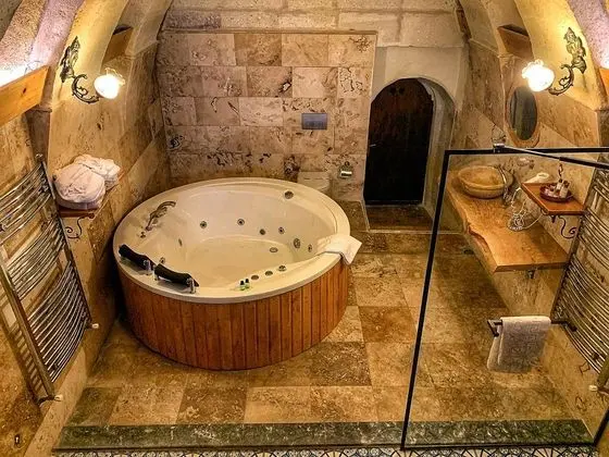 Jakuzili ve Şömineli Deluxe Oda, Veranda Manzaralı, Giriş Katı