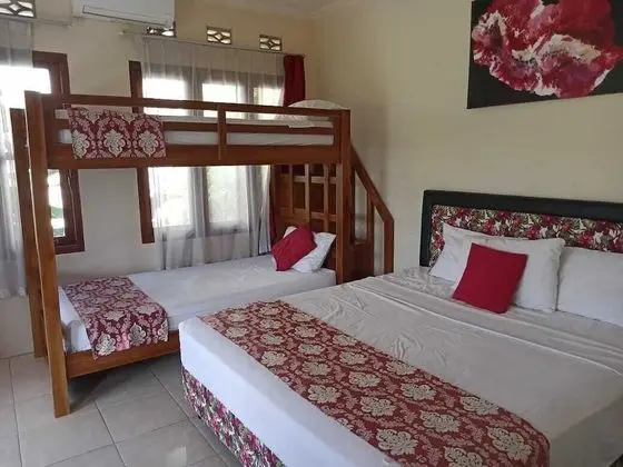 Comfort Dört Kişilik Oda, 1 Yatak Odası, Bahçe Manzaralı