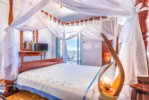 Deluxe Apart Daire, 1 Yatak Odası, 2 Banyolu, Deniz Manzaralı