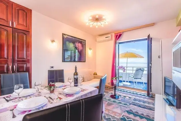 Deluxe Apart Daire, 1 Yatak Odası, 2 Banyolu, Deniz Manzaralı