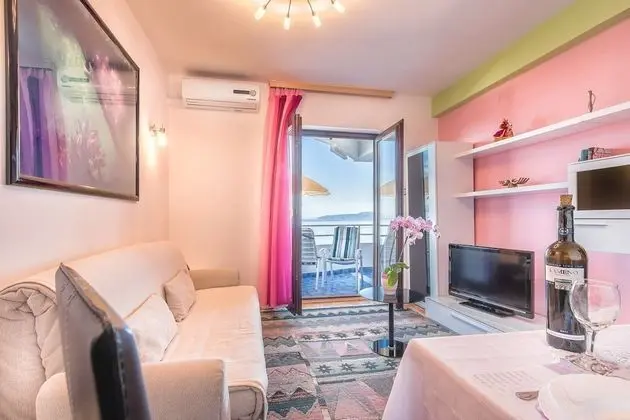 Deluxe Apart Daire, 1 Yatak Odası, 2 Banyolu, Deniz Manzaralı