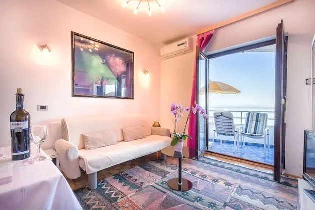 Deluxe Apart Daire, 1 Yatak Odası, 2 Banyolu, Deniz Manzaralı