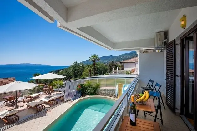 Premium Apart Daire, 1 Yatak Odası, 2 Banyolu, Deniz Manzaralı