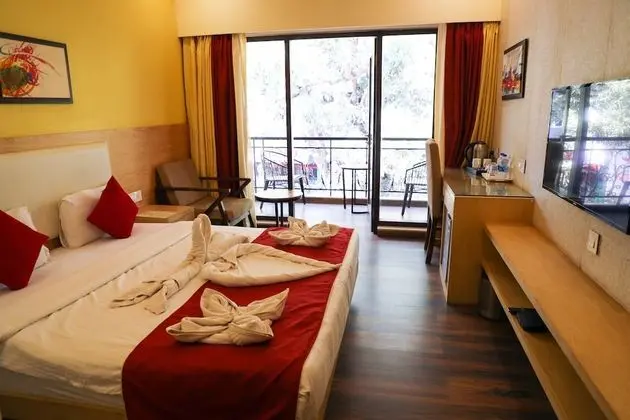 Deluxe Tek Büyük Yataklı Oda, 1 Çift Kişilik Yatak, Sigara İçilmez, Avlu Manzaralı