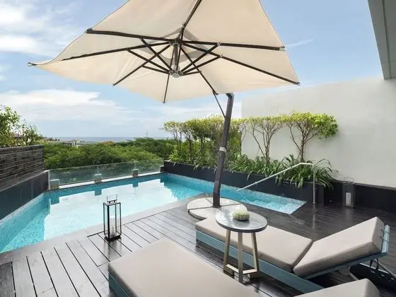 Oda, 2 Tek Kişilik Yatak, Okyanus Manzaralı (Pool)