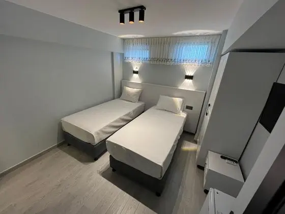 Ekonomik Twin Oda, Manzarasız, Bodrum Kat