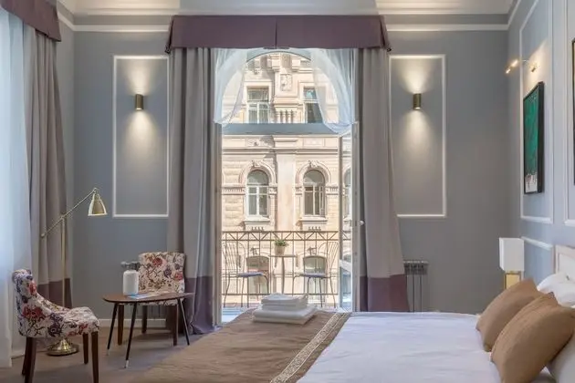 Luxury Tek Büyük Yataklı Oda, 1 Çift Kişilik Yatak, Sigara İçilmez, Şehir Manzaralı