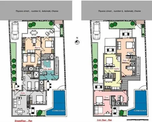 Superior Apart Daire, Resort Manzaralı
