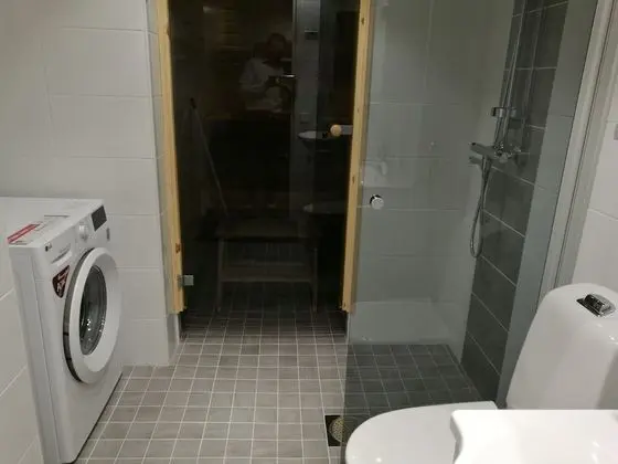 Superior Apart Daire, 1 Yatak Odası, Sauna, Avlu