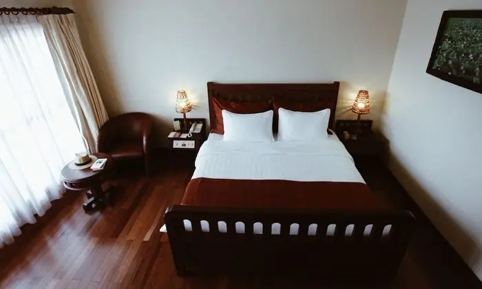 Deluxe Tek Büyük Yataklı Oda, Bahçe Manzaralı