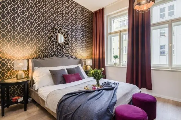 Design Apart Daire, 2 Yatak Odası (Slezska 43)