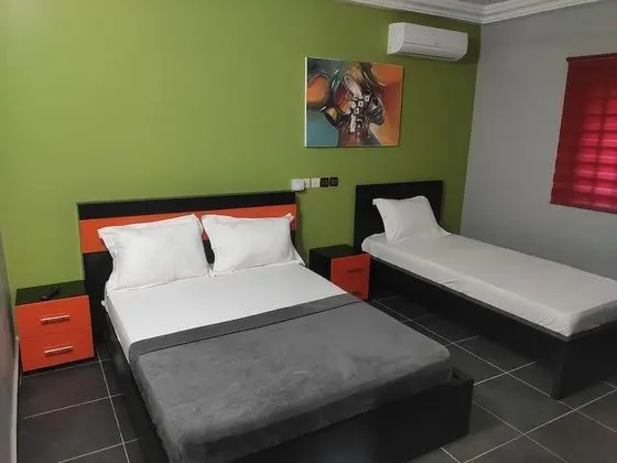 Deluxe Tek Büyük veya İki Ayrı Yataklı Oda, Birden Çok Yatak