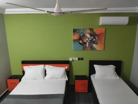 Deluxe Tek Büyük veya İki Ayrı Yataklı Oda, Birden Çok Yatak