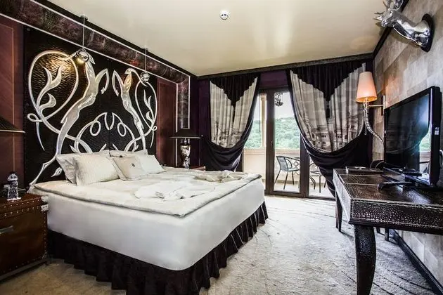 Tek Büyük Yataklı Oda, Balkon, Park Manzaralı
