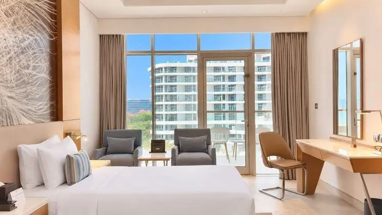 Deluxe Double Room with Balcony and Hotel Private Beach Access