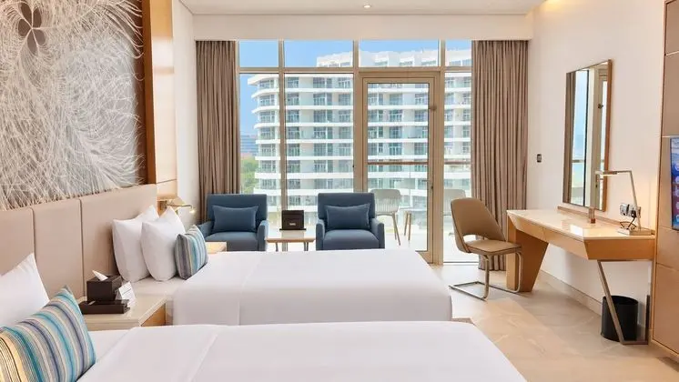 Deluxe Double Room with Balcony and Hotel Private Beach Access