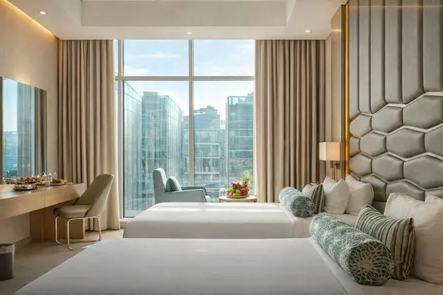 Superior Twin Room with Hotel Private Beach Access
