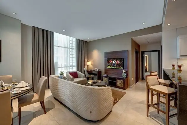 Deluxe Apart Daire, 2 Yatak Odası (Burj Khalifa View)