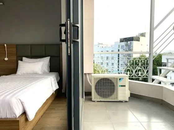 Grand Oda, 1 Büyük (Queen) Boy Yatak, Balkon, Şehir Manzaralı