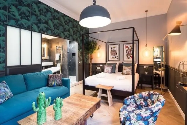 Deluxe Apart Daire, Banyolu/Duşlu, Avlu Manzaralı