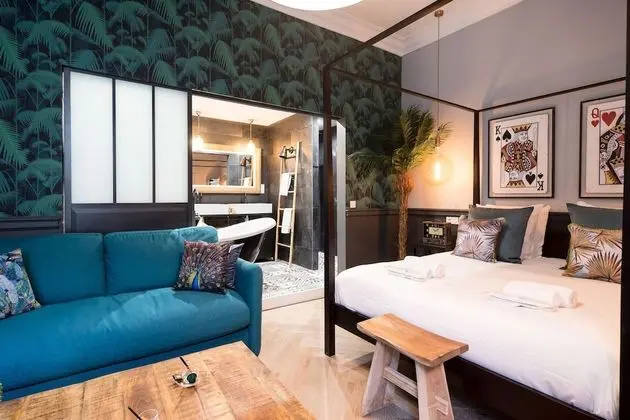 Deluxe Apart Daire, Banyolu/Duşlu, Avlu Manzaralı