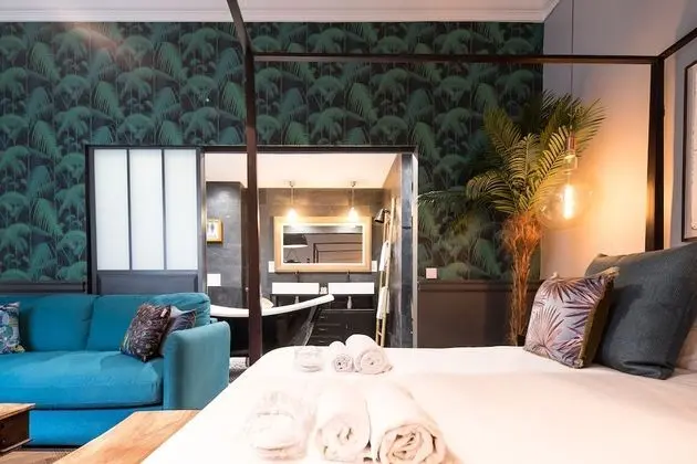 Deluxe Apart Daire, Banyolu/Duşlu, Avlu Manzaralı
