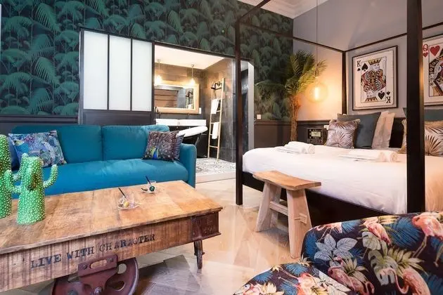 Deluxe Apart Daire, Banyolu/Duşlu, Avlu Manzaralı