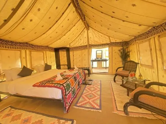 Luxury Çadır, Şömine, Resort Manzaralı