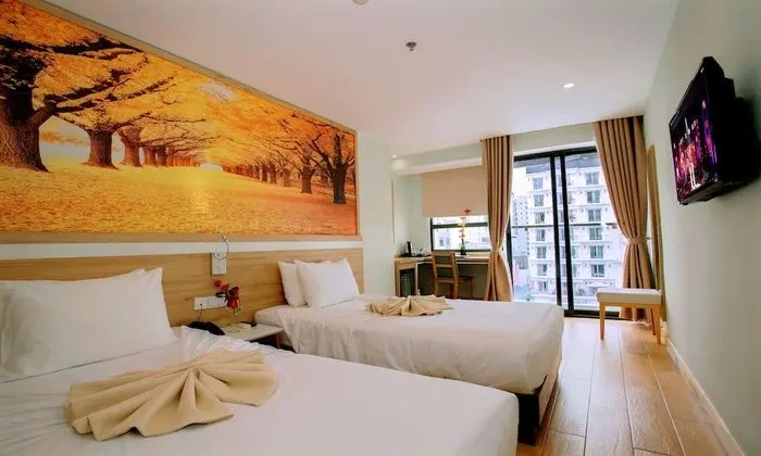 Deluxe İki Ayrı Yataklı Oda, Şehir Manzaralı