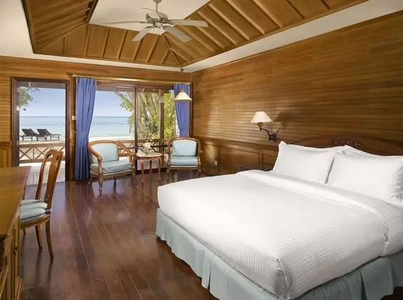 Deluxe Oda, Birden Çok Yatak, Plaj Manzaralı (Beach Villa)