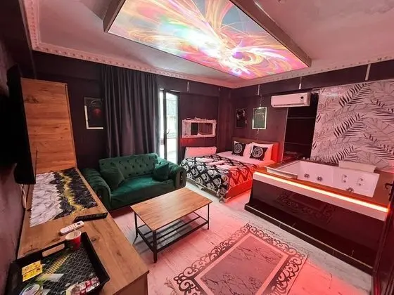 Luxury Tek Büyük Yataklı Oda, Sıcak Su Küveti
