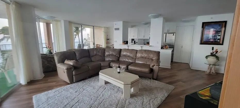 Luxury Daire, 2 Yatak Odası, Okyanus Manzaralı, Okyanusa Sıfır (Unit 410)