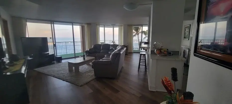 Luxury Daire, 2 Yatak Odası, Okyanus Manzaralı, Okyanusa Sıfır (Unit 410)