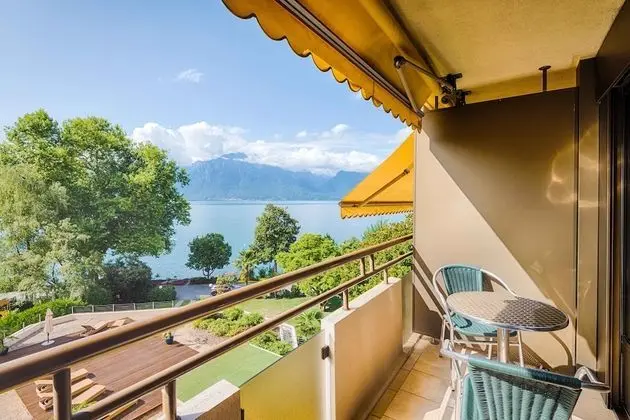 Standard İki Ayrı Yataklı Oda, Balkon, Kısmi Göl Manzaralı