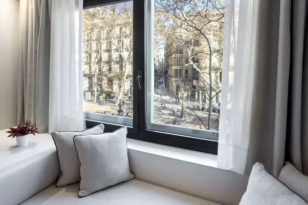 Design Tek Büyük veya İki Ayrı Yataklı Oda, Şehir Manzaralı (Ramblas)