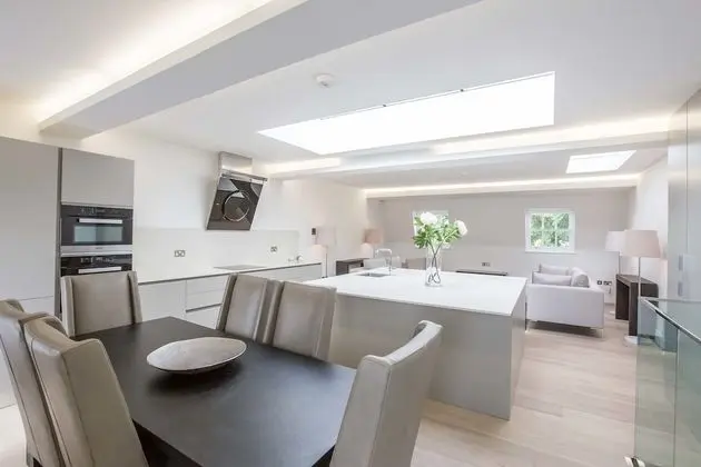 Luxury Çatı Katı Süiti (Penthouse), 3 Yatak Odası, Sigara İçilmez, Bahçe Manzaralı